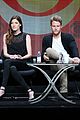 emmy rossum damian lewis lizzy caplan heat up the cbs tca party 57