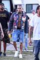 chris brown goes shirtless for new music video shoot 21