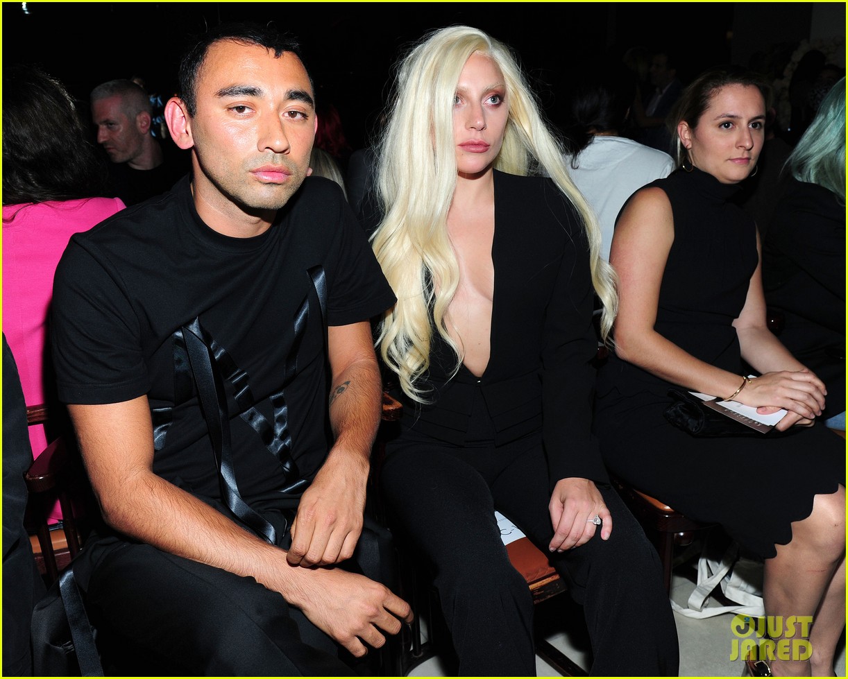 Lady Gaga Supports Stylist Brandon Maxwell's Debut Show At NYFW!: Photo  3461514, 2015 New York Fashion Week Fall, Alexander Wang, Lady Gaga, Nicola  Formichetti Photos