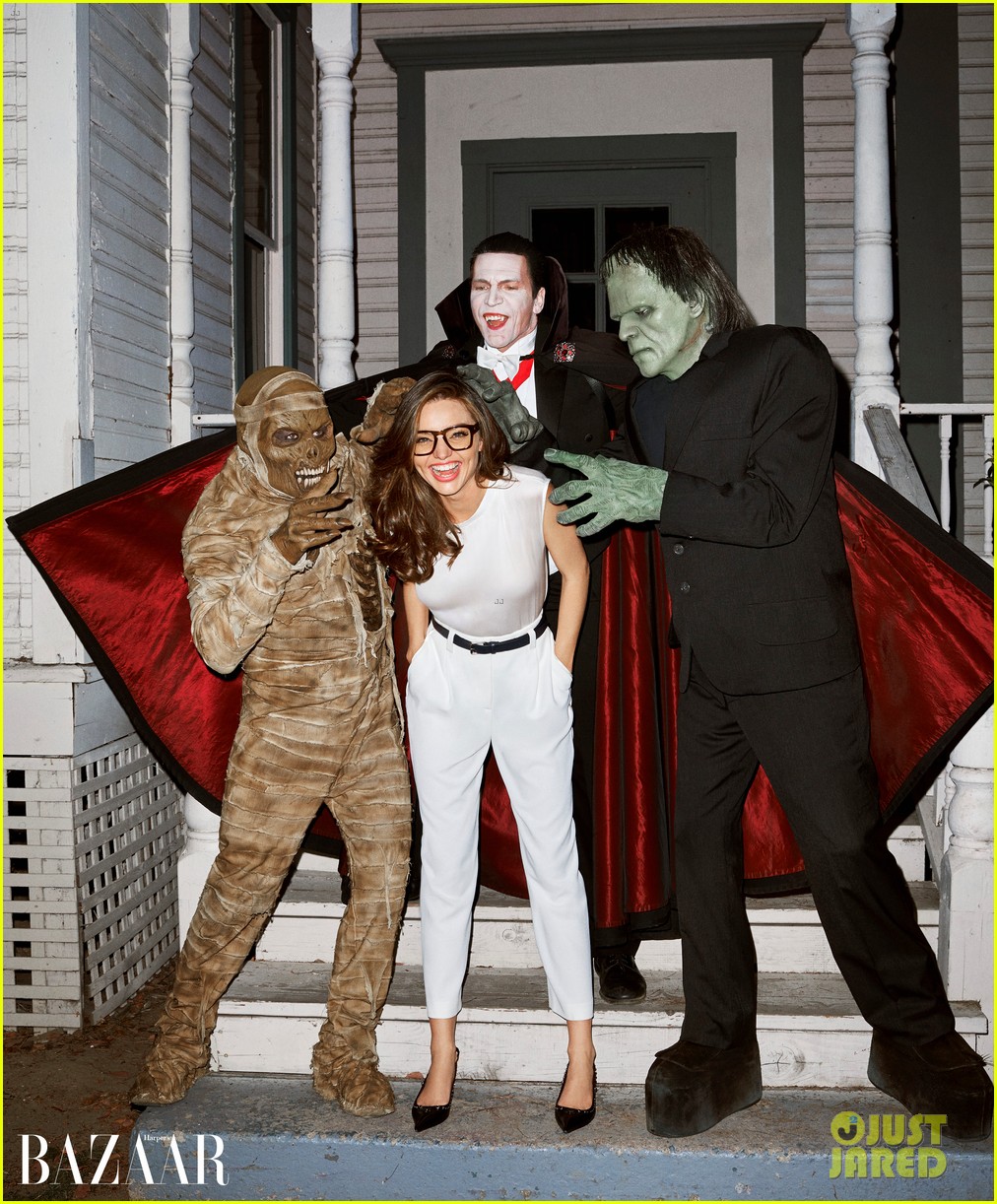 miranda kerr gets ready for halloween with monster shoot 043467722