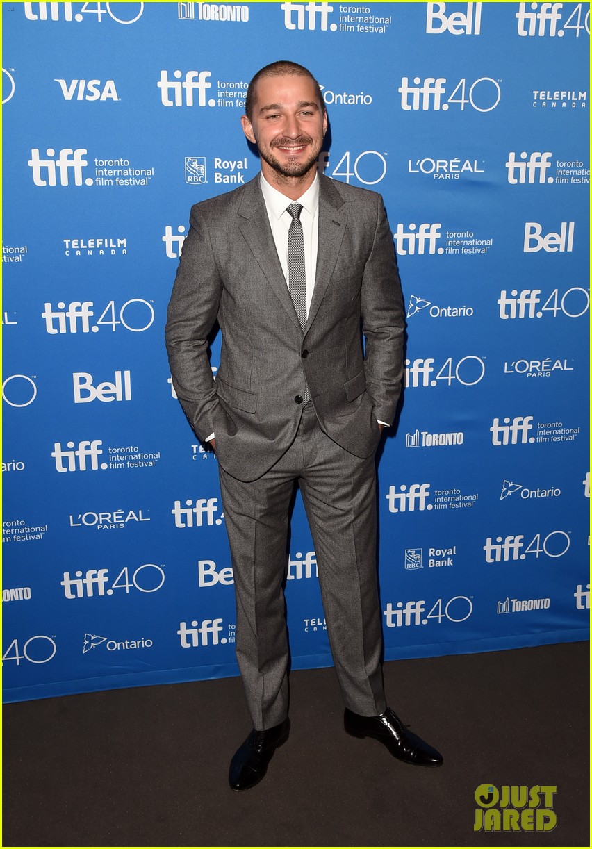 shia labeouf gets passioniate about his acting at tiff 223462468