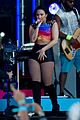 demi lovato performs cool for the summer neon lights on jimmy kimmel live 06
