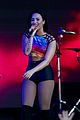 demi lovato performs cool for the summer neon lights on jimmy kimmel live 07