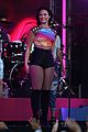 demi lovato performs cool for the summer neon lights on jimmy kimmel live 11