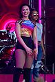 demi lovato performs cool for the summer neon lights on jimmy kimmel live 12