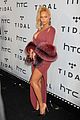 beyonce flaunts cleavage in sexy dress at tidal concert 30