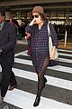 rose byrne covers baby bump in loose fitting shirt 22
