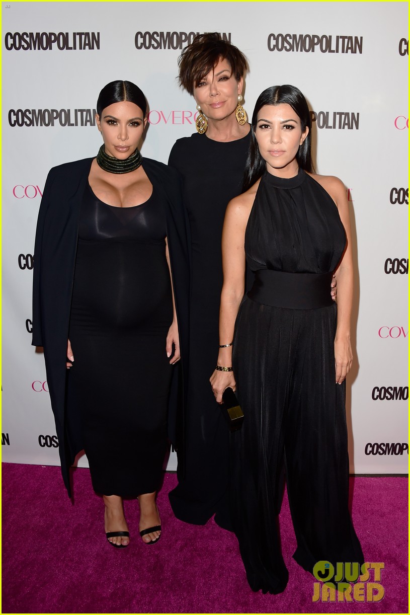 kardashian jenner sisters cosmo party 103482449