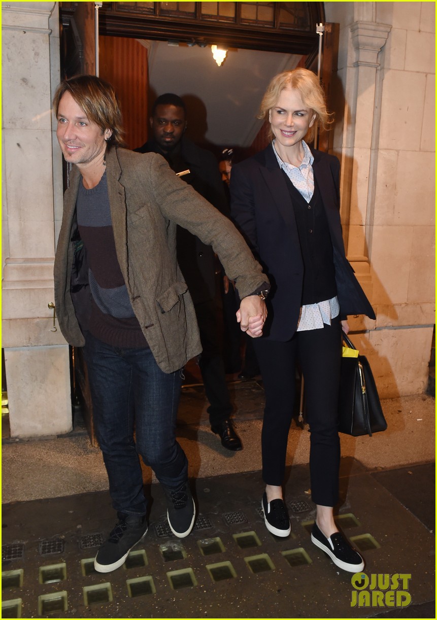 Keith Urban Celebrates His Birthday With Wife Nicole Kidman in London