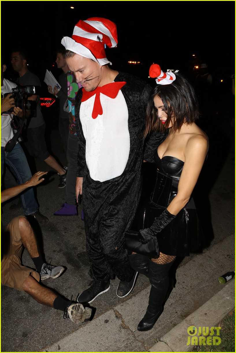 Channing Tatum & Jenna Dewan Are Halloween's Hottest 'Cat in the Hat
