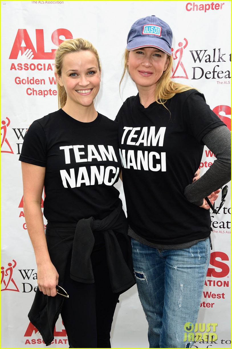 Reese Witherspoon & Renee Zellweger Walk to Fight ALS Photo 3485937