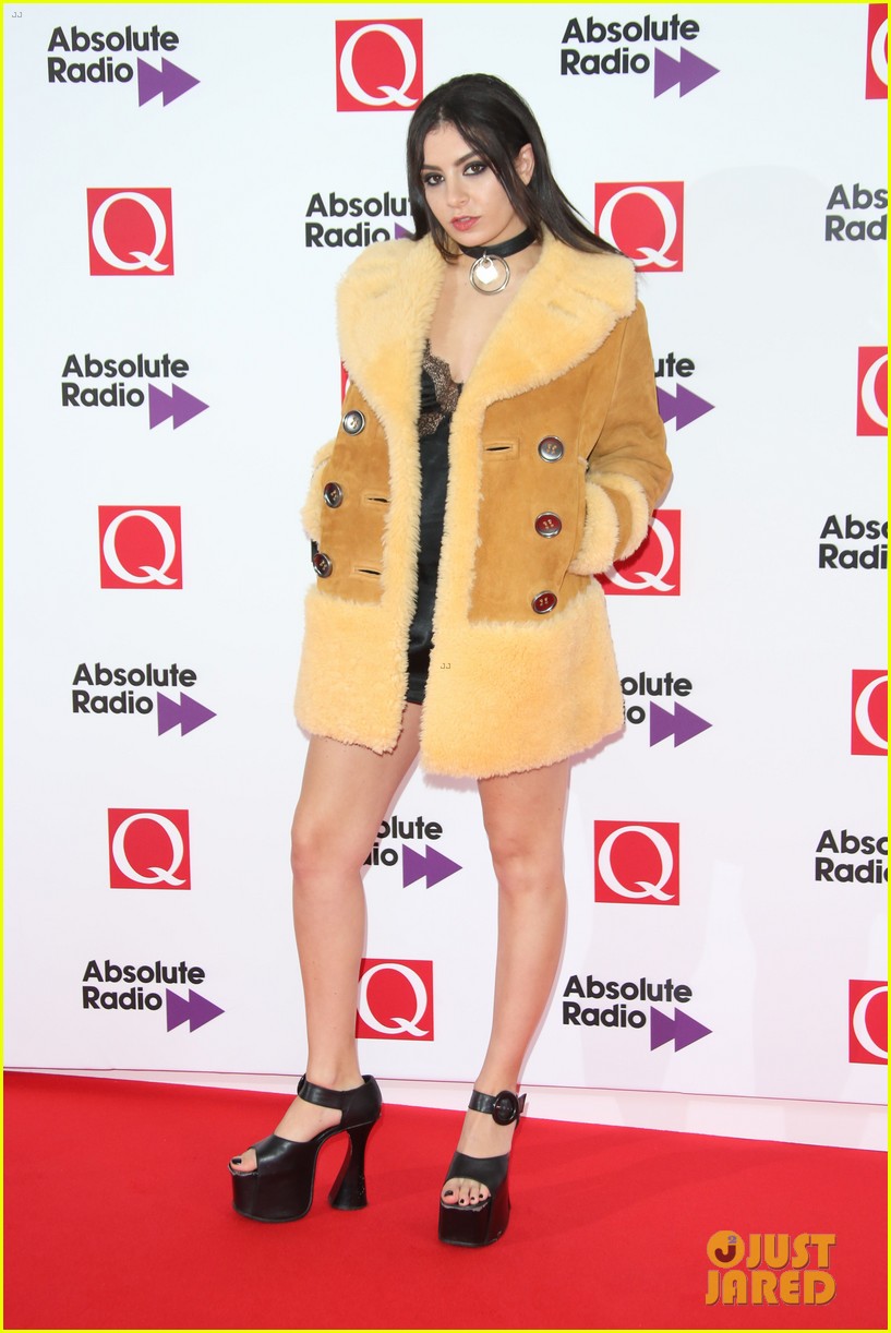 charli xcx miguel more hit the red carpet q awards 023486313