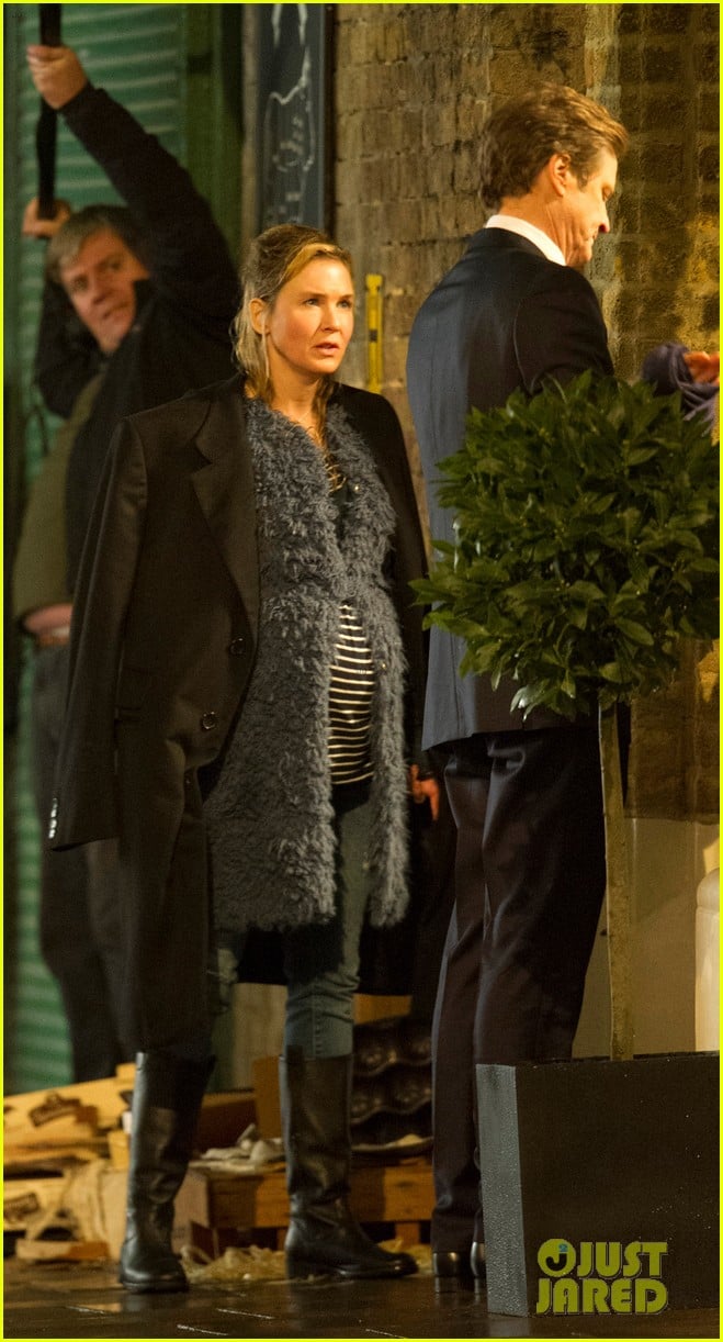 Renee Zellweger & Colin Firth Finally Reunite on 'Bridget Jones' Set