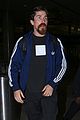 christian bale lands at lax airport 03