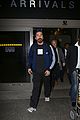 christian bale lands at lax airport 04