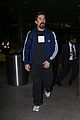christian bale lands at lax airport 06