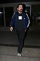 christian bale lands at lax airport 09