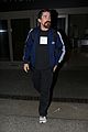christian bale lands at lax airport 11