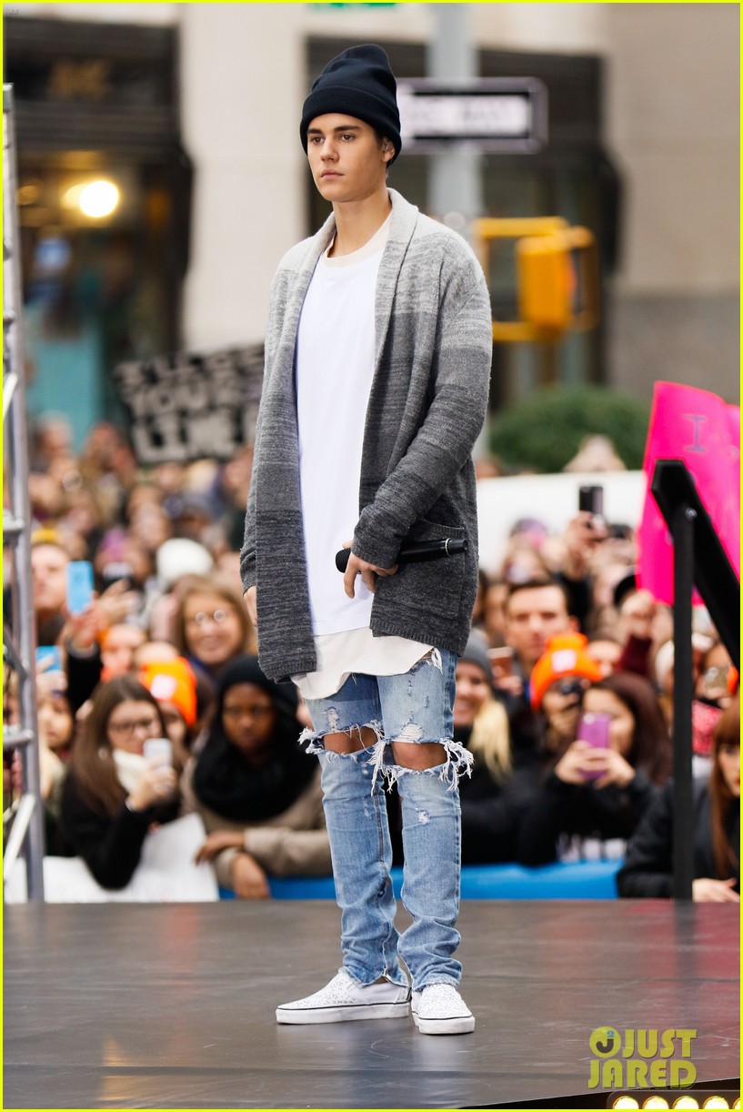 justin bieber today show 16