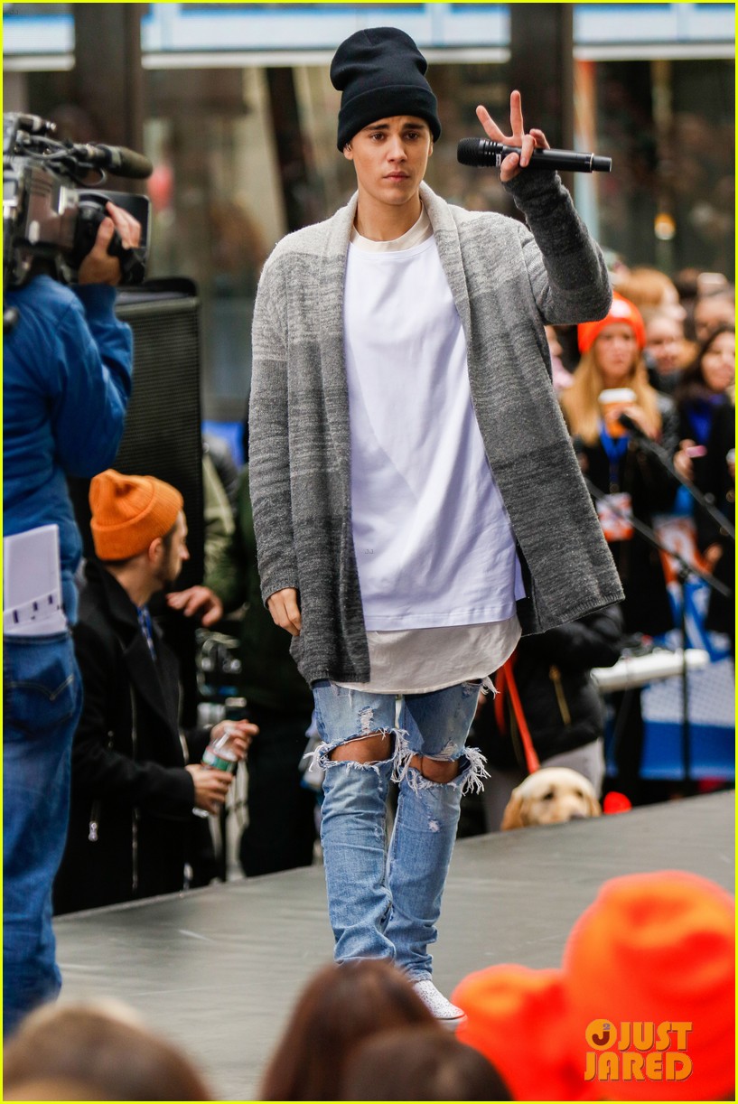 justin bieber today show 35