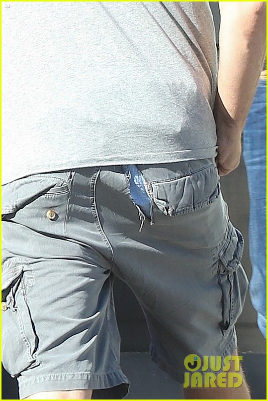 leonardo dicaprio steps out with a big rip in his shorts 023505180