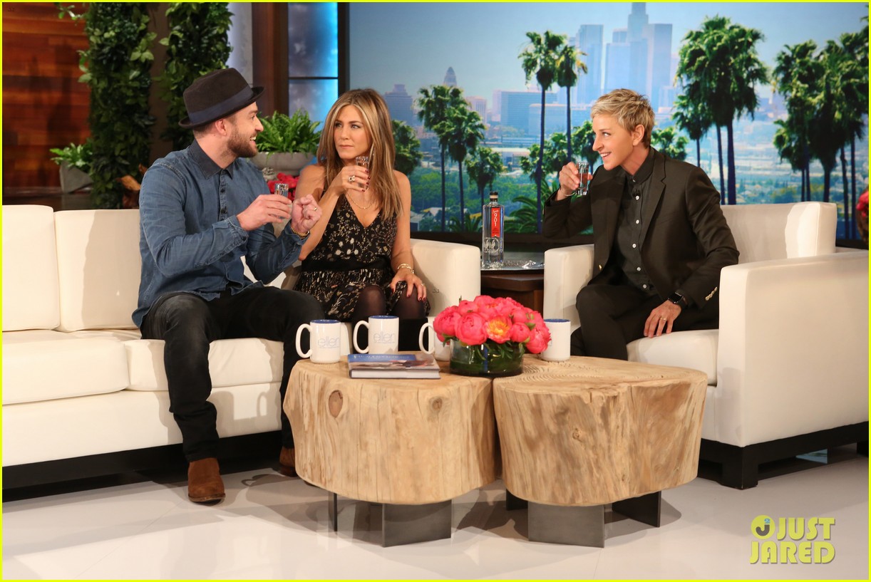 Jennifer Aniston, Justin Timberlake, & Kerry Washington Surprise Ellen