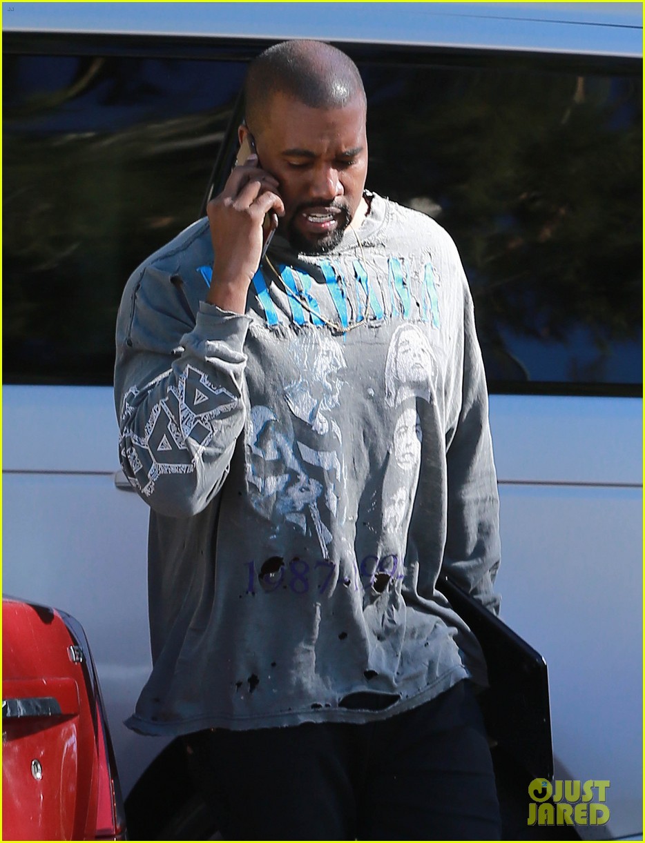 kris jenner and kanye west out and about in la 283513084