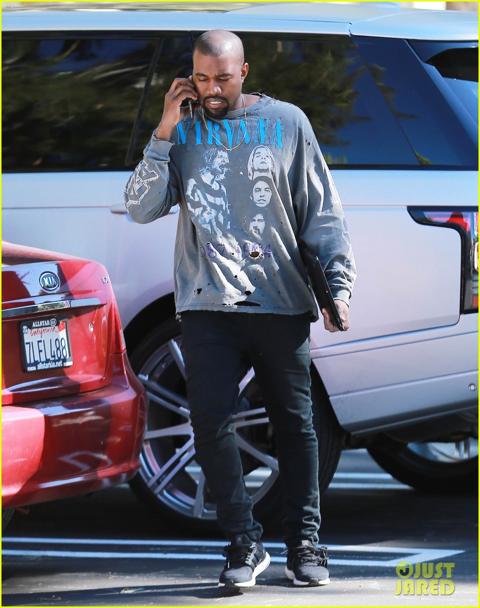 kris jenner and kanye west out and about in la 293513085