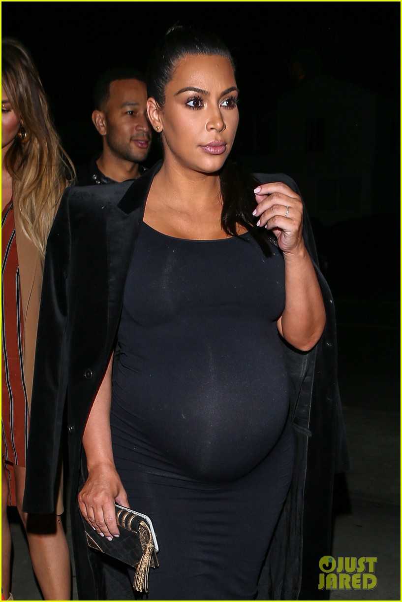 Kim Kardashian & Kanye West Double Date With Fellow Expecting Couple(00)