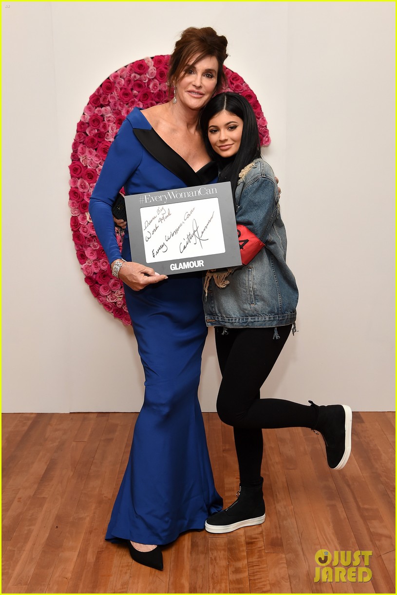 kylie jenner supports caitlyn at glamour women of the year 01