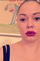 rose mcgowan shaves her head debuts new bald look 01