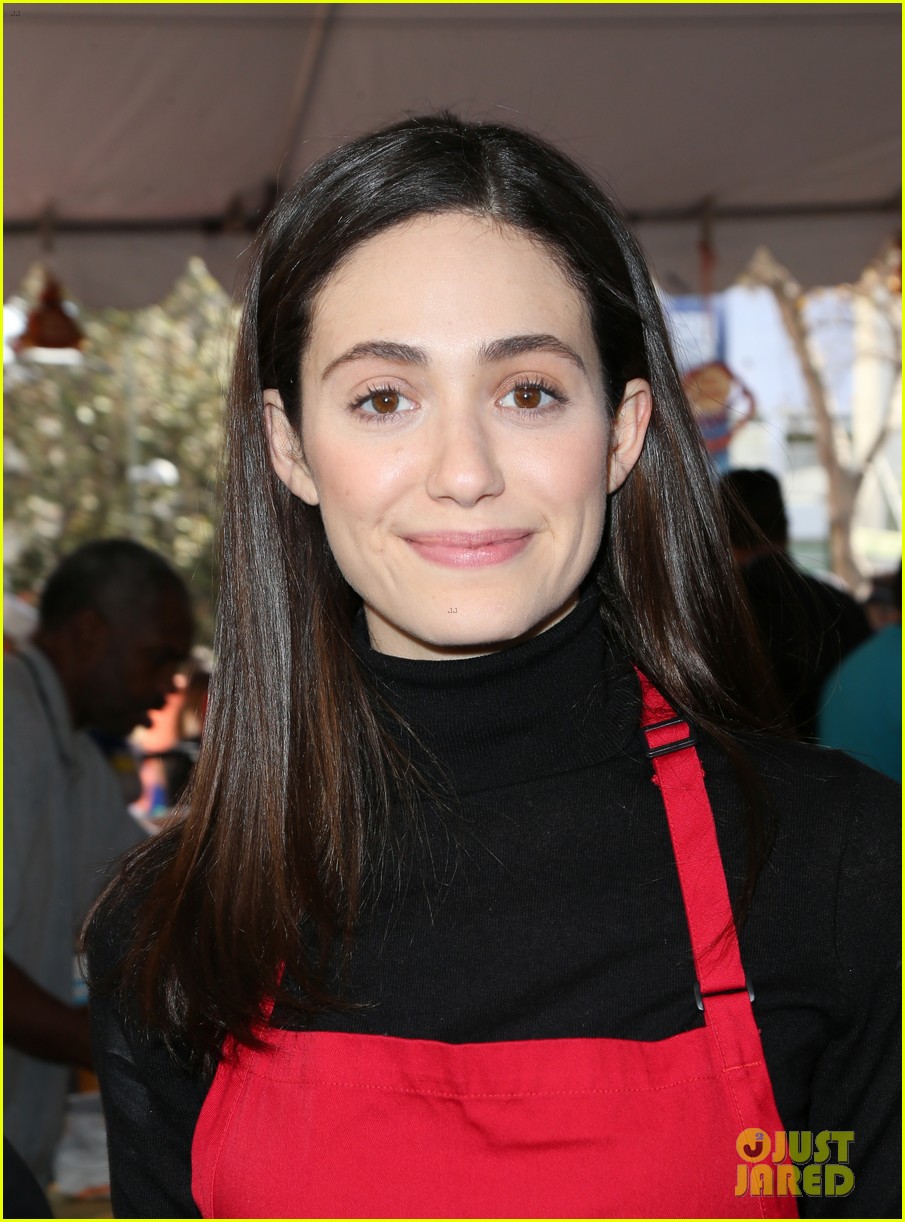 emmy rossum the mission thanksgiving food 213518078