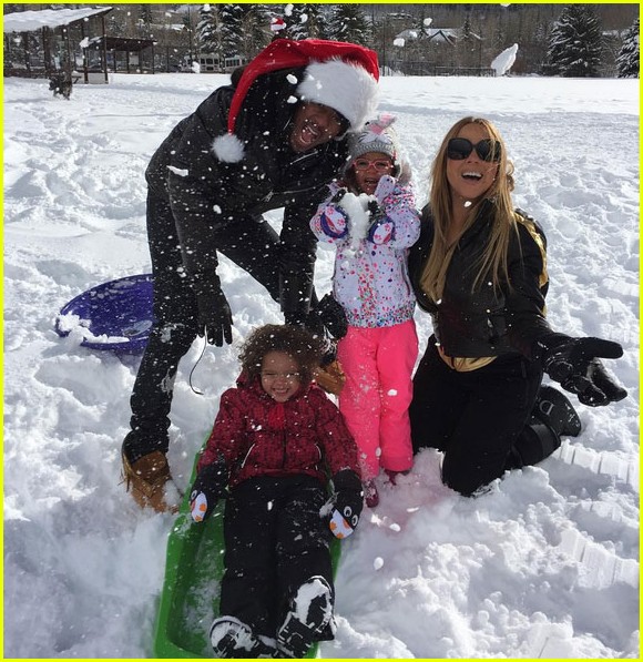 mariah carey is spending christmas with her kids nick cannon 013537768