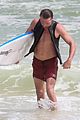 vincent cassel goes shirtless for surf session 12
