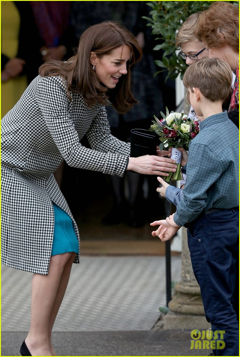 kate middleton visits action for addiction charity prince william presents medals 163526849