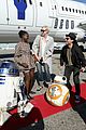 the force awakens cast flies to london in r2d2 plane 01