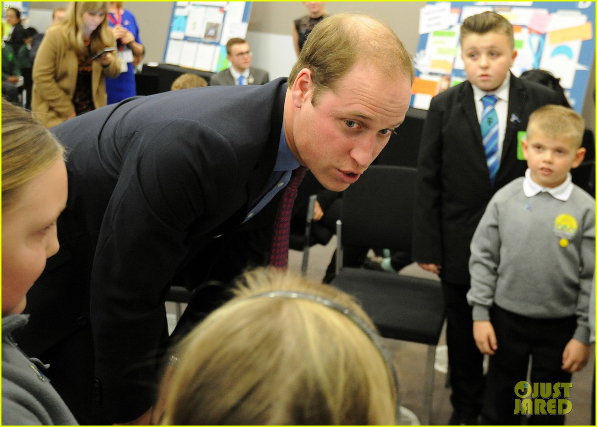 prince william plays ball at saltley academy 163524573