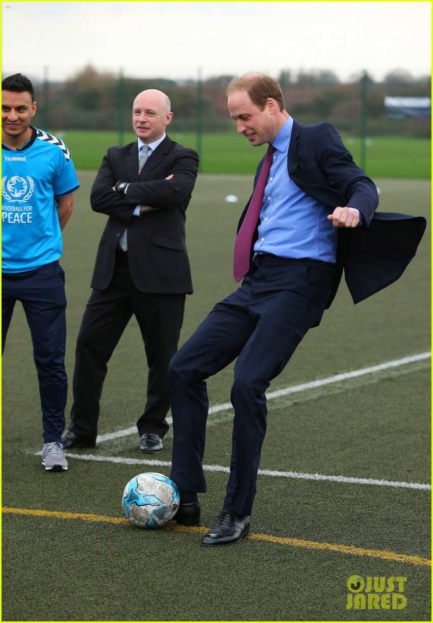 prince william plays ball at saltley academy 193524576