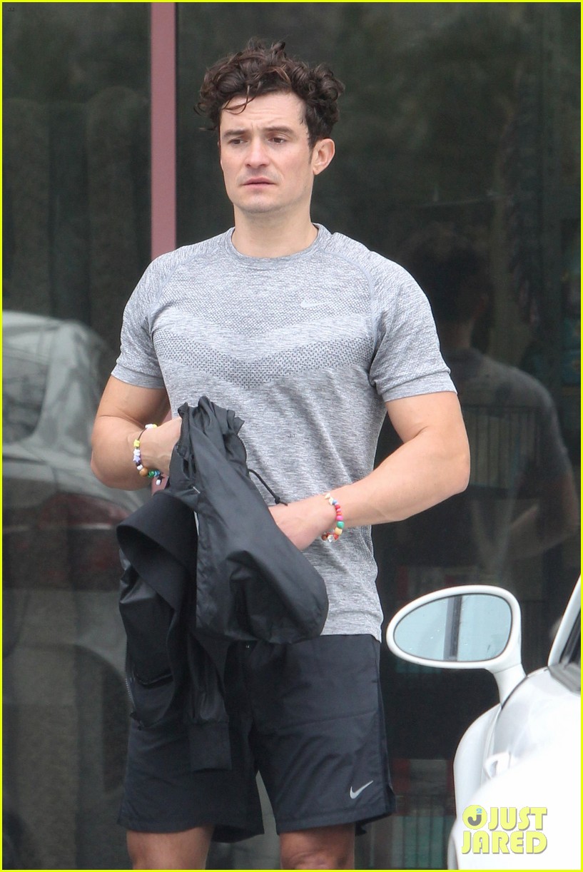 orlando bloom looks buff hot as ever after his workout 013555839