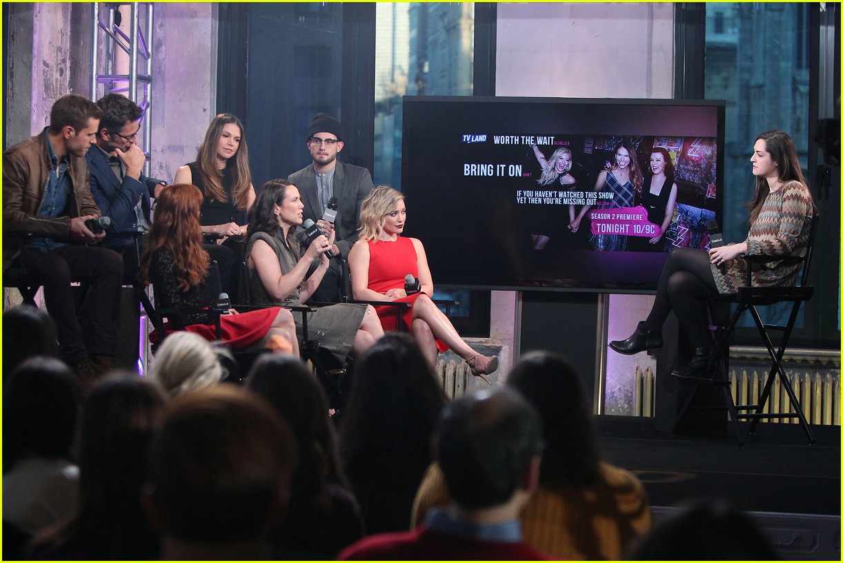 hilary duff and younger cast chat on aol build 25