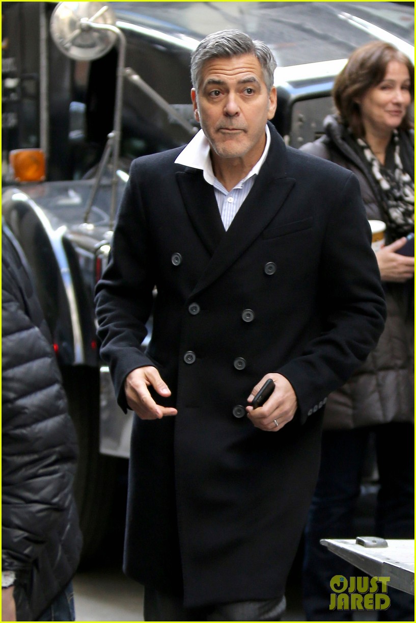 george clooney money monster reshoots nyc 123565174