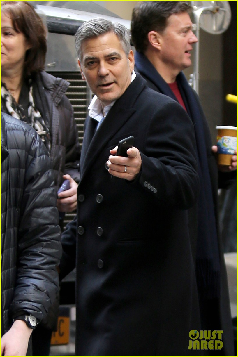 george clooney money monster reshoots nyc 173565179