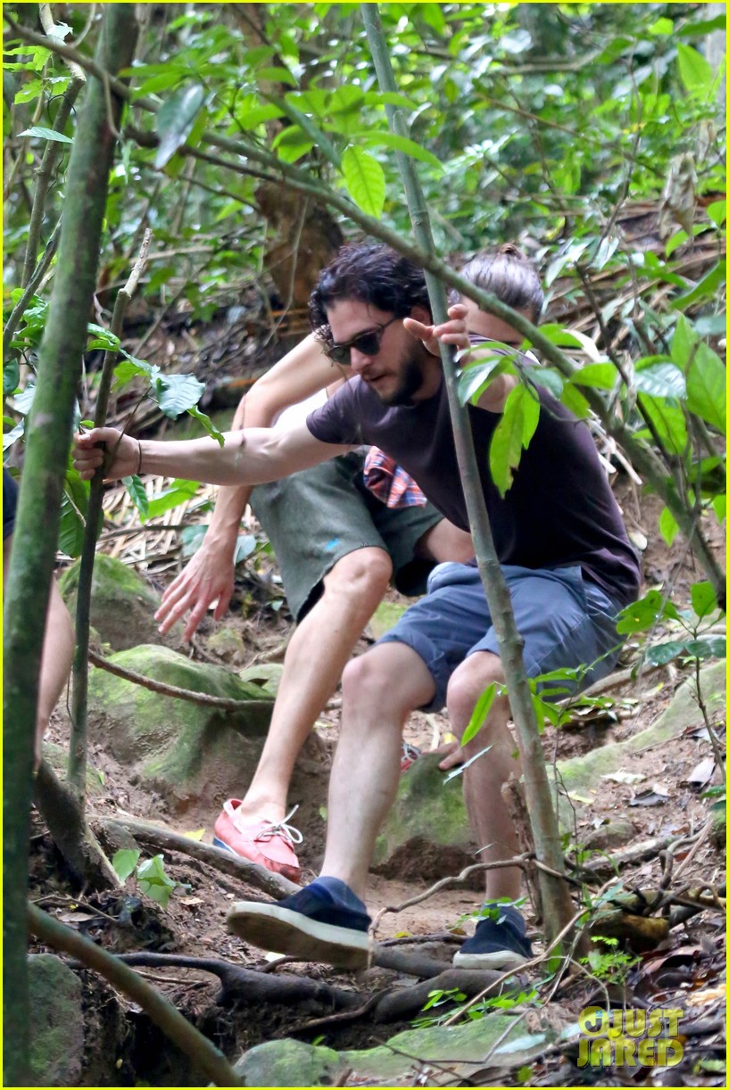 kit harington plays tourist in brazil rain forest 353543289