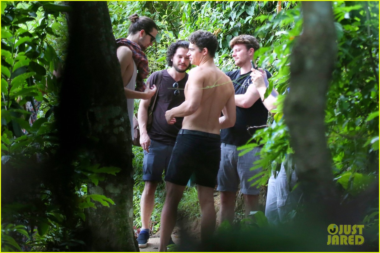 kit harington plays tourist in brazil rain forest 48