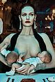 lydia hearst breastfeeds children equinox campaign 01