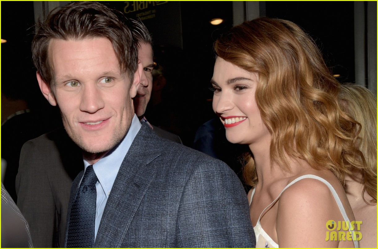 lily james matt smith pride and prejudice and zombies premiere 083557653
