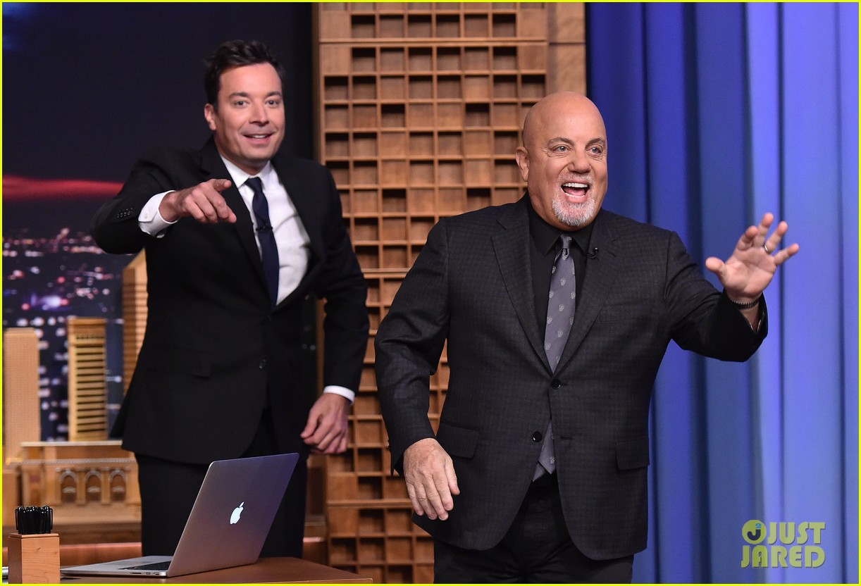 Billy Joel & Jimmy Fallon Sing Impromptu DooWop of 'The Longest Time