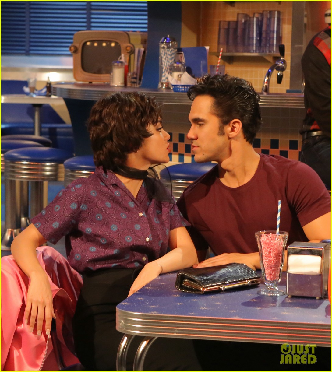 Grease Live's Kenickie Carlos PenaVega Dishes On Accidentally Kissing