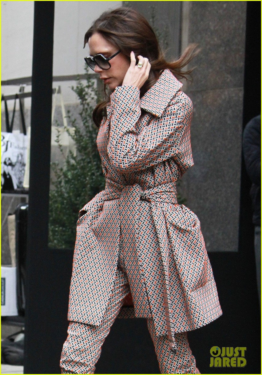 victoria beckham steps out in stylish outfits in nyc 183576364