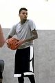 chris brown basketball game bodyguard 07